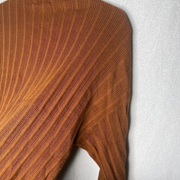 Topshop Drop Armhole Knit Crew Neck Ribbed Long Sleeve Sweater Size 8/10 Medium - Picture 9 of 10